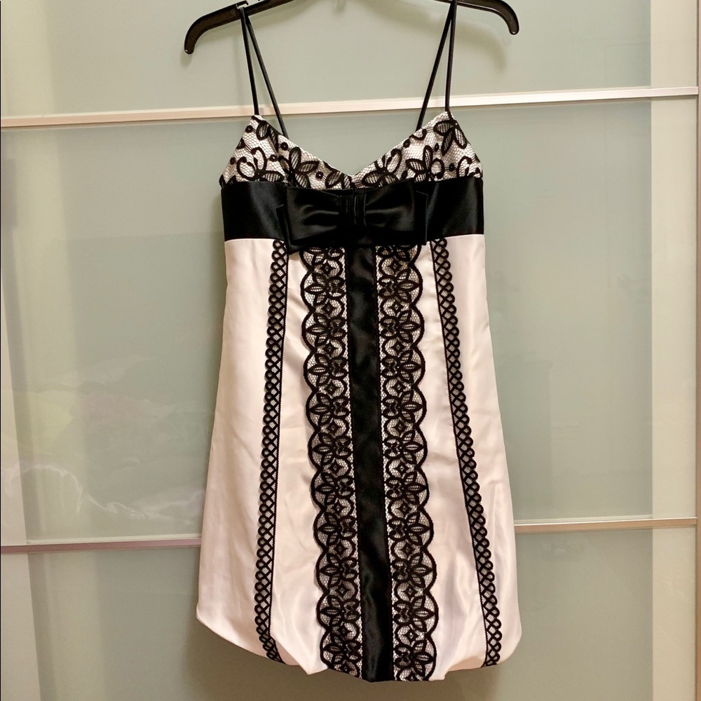 Satin Spaghetti Strap Dress